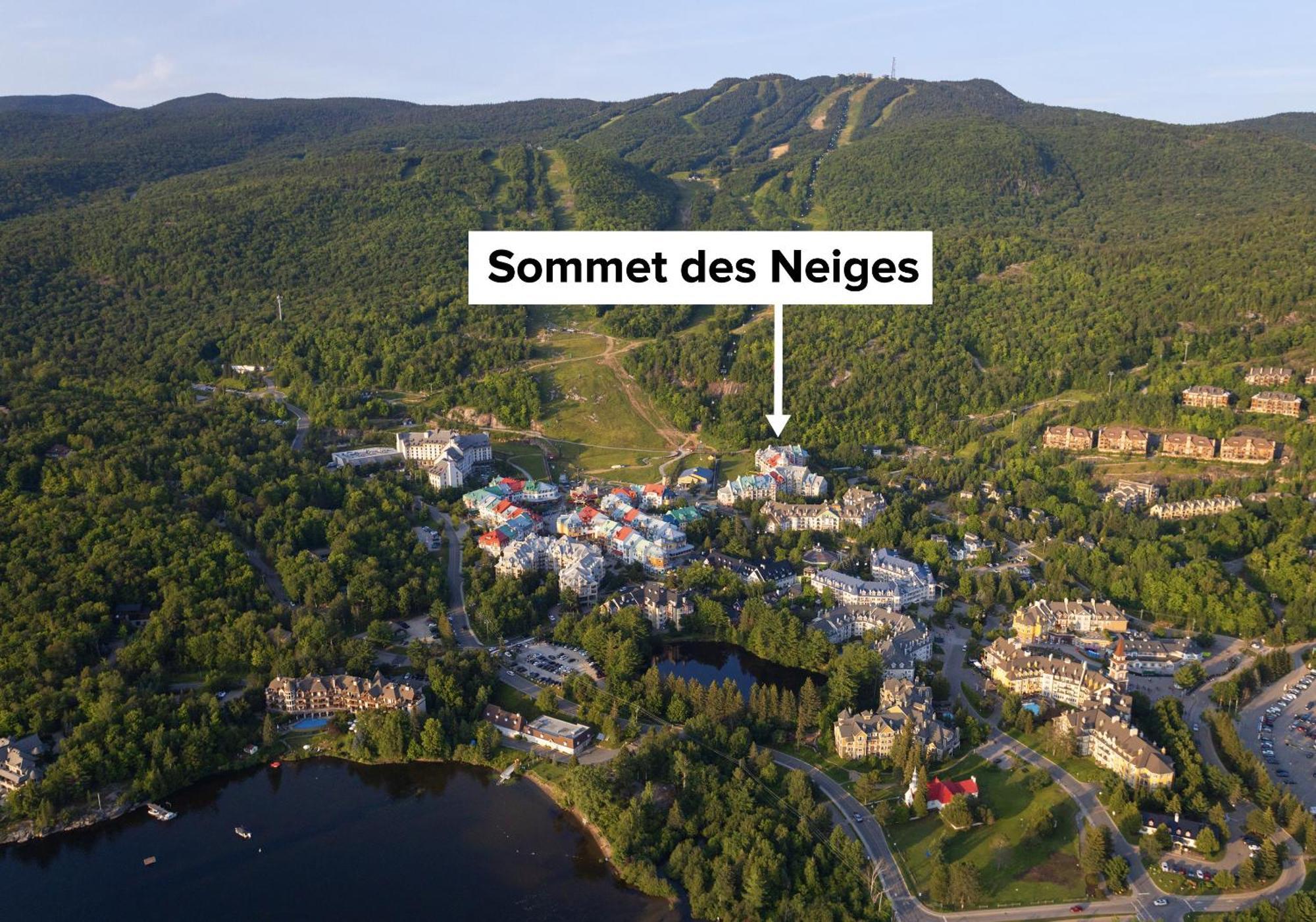 Sommet Des Neiges Hotell Mont-Tremblant Exteriör bild