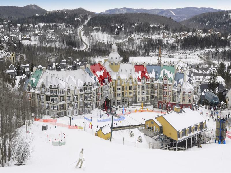 Sommet Des Neiges Hotell Mont-Tremblant Exteriör bild